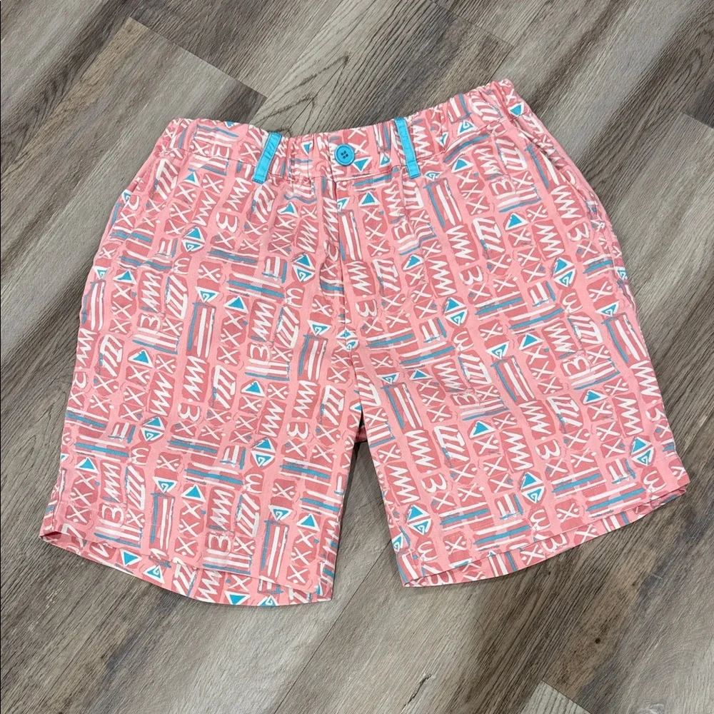 Tipsy Elves Weekend‎ Warrior Pink Tribal Print Shorts sz: Large